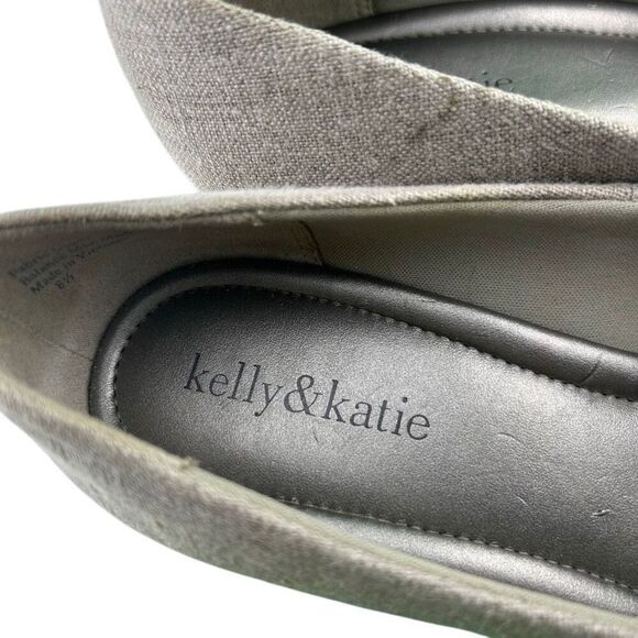 Kelly & Katie Size 8.5 Peep Toe Cork Wedges - Picture 3 of 5
